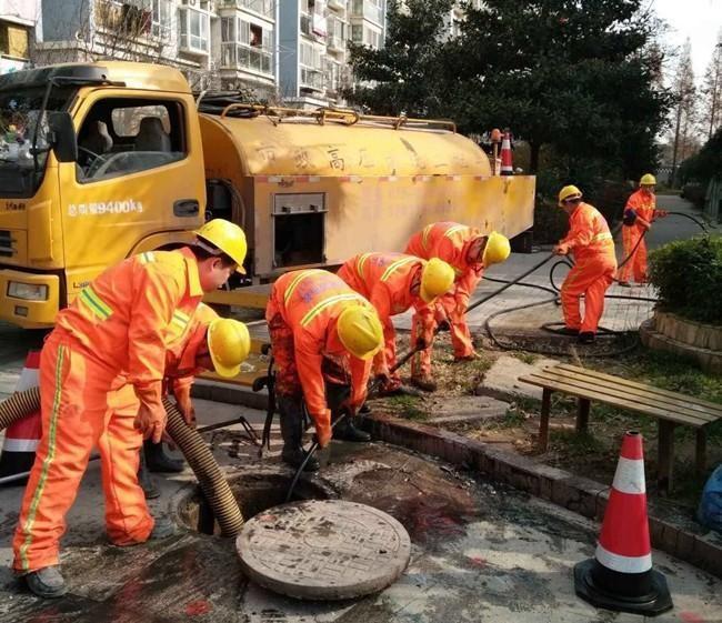 工业园区市政管道清淤