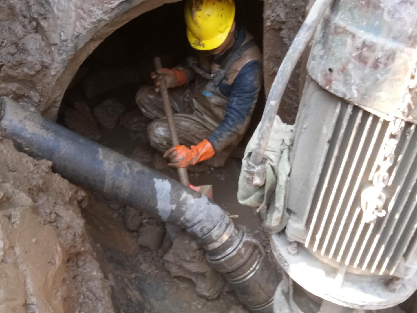 工业园区管道清淤